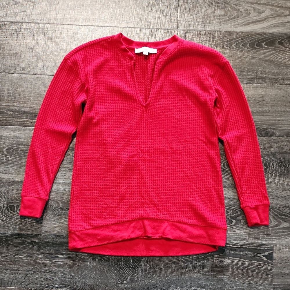 🌹 LOFT Soft Waffle Knit Top 🌹